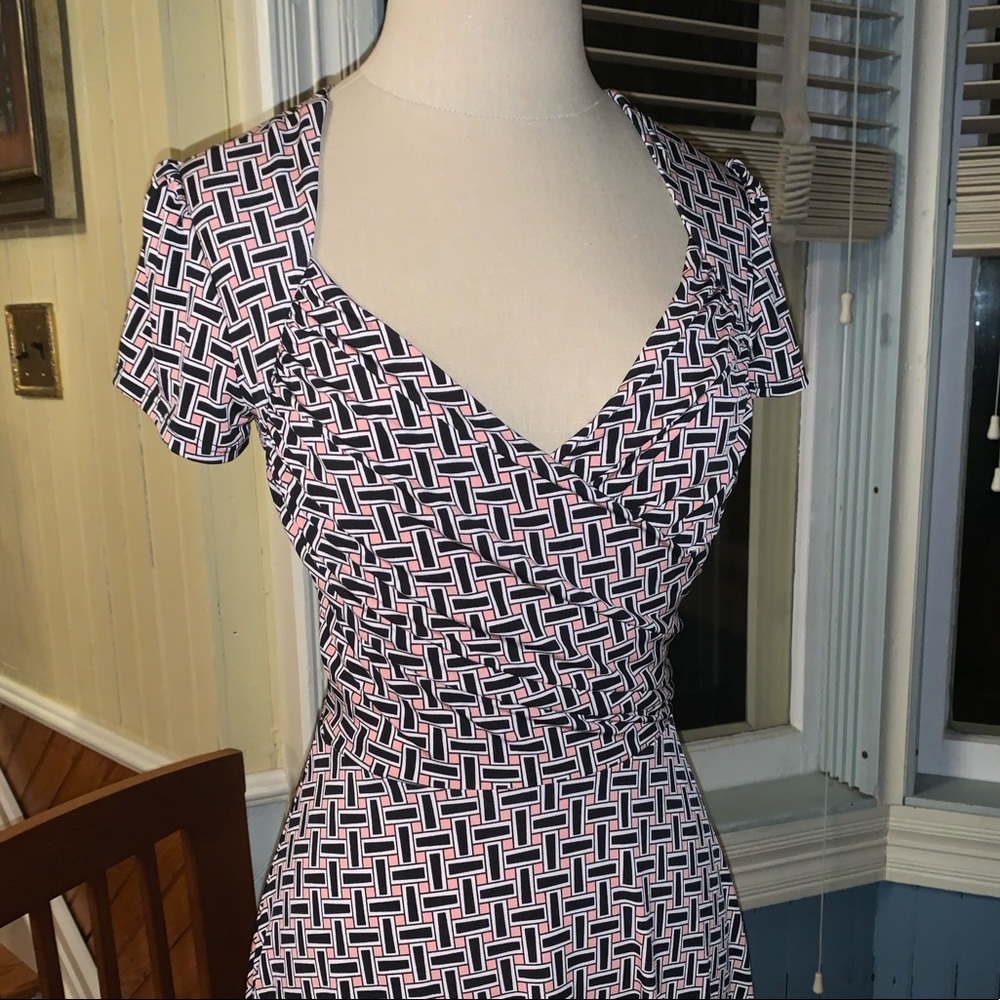 NWT Leota fit and flare jersey dress xs new π - Picture 3 of 8